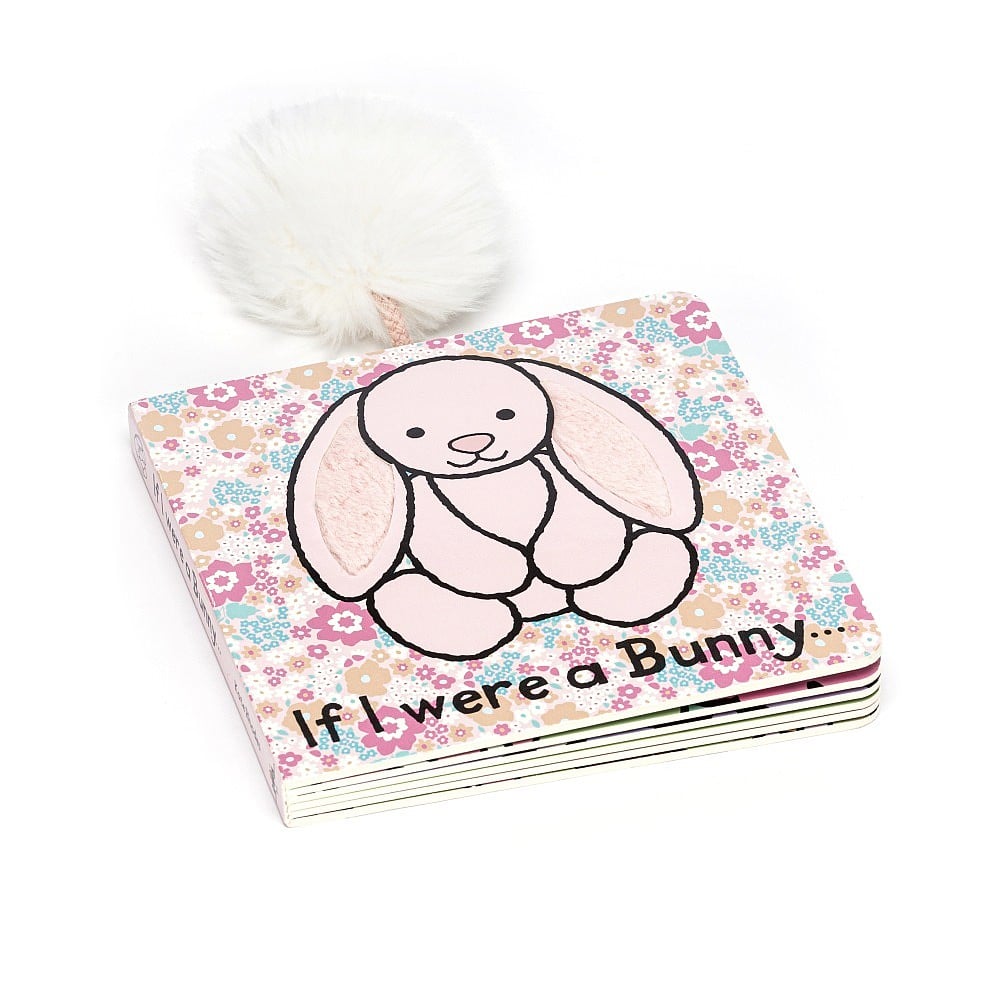 If I were a Bunny Board Book Pink Blush by Jellycat