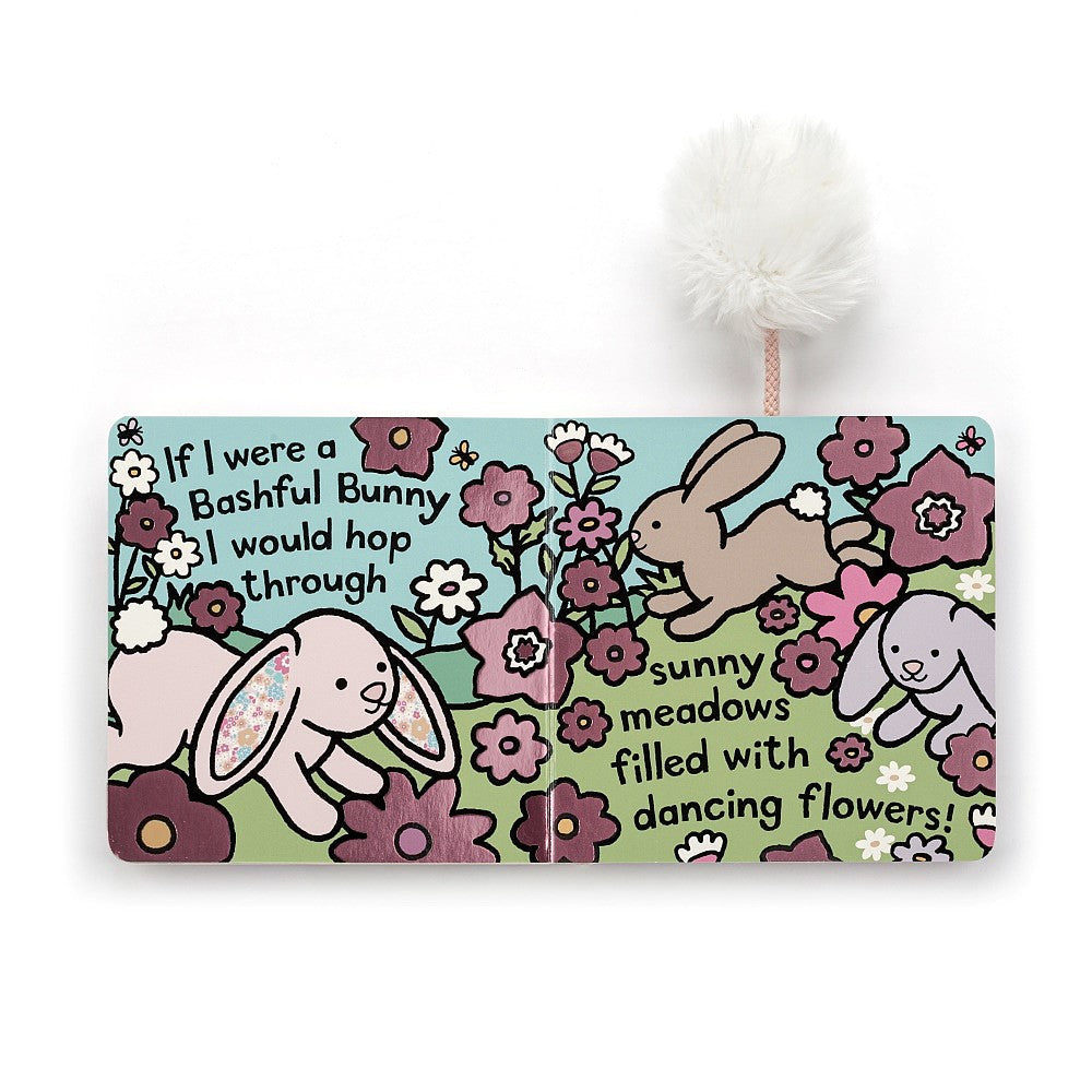 If I were a Bunny Board Book Pink Blush by Jellycat