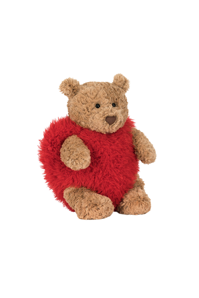 Bartholomew Bear Heartthrob by Jellycat