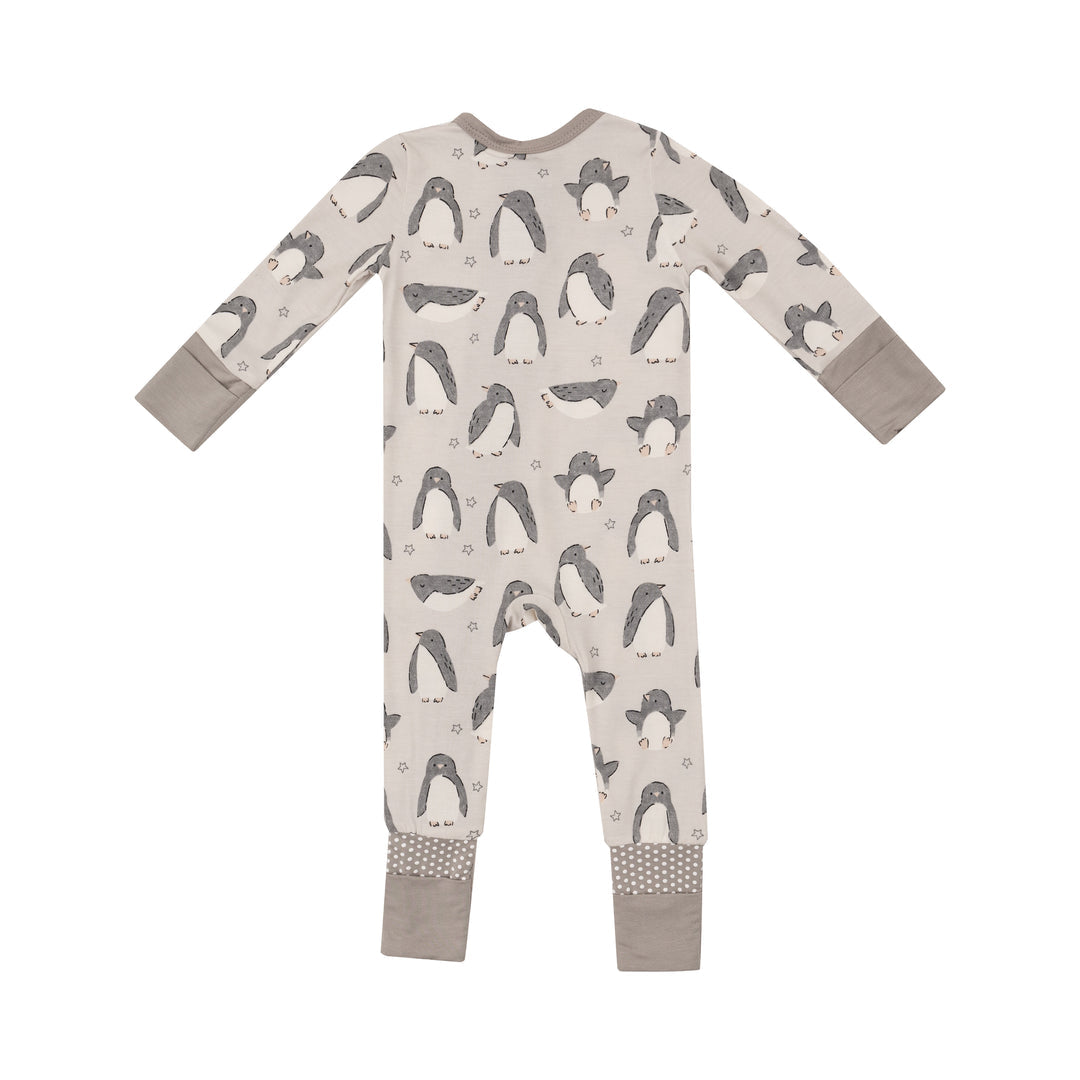 Penguin Pals 2 Way Zipper Romper by Angel Dear