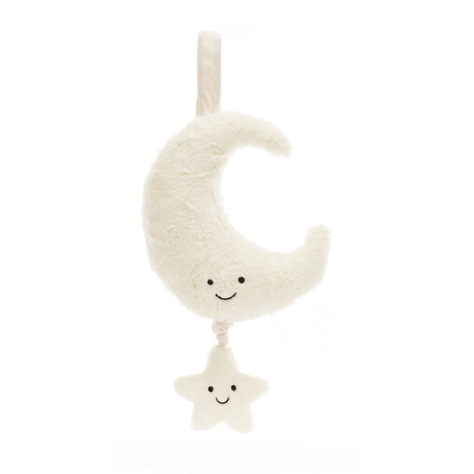 Amuseable Moon Musical Pull Toy by Jellycat