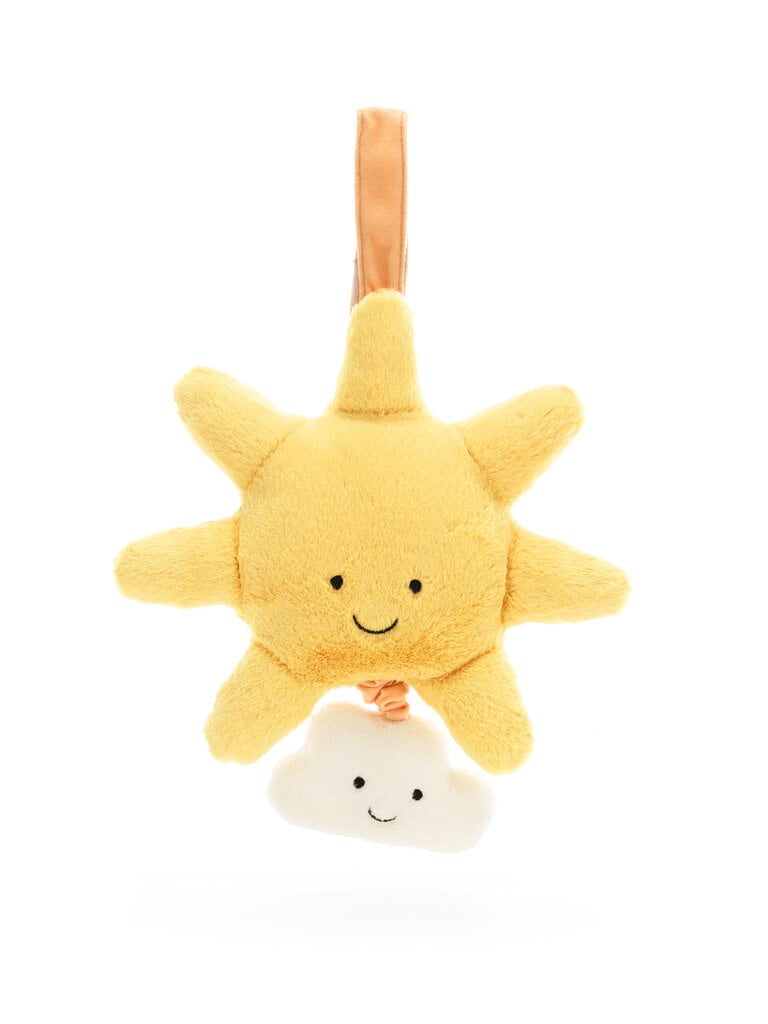 Amuseable Sun Musical Pull Toy by Jellycat