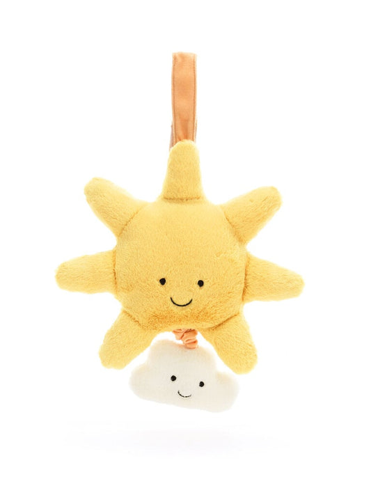 Amuseable Sun Musical Pull Toy by Jellycat