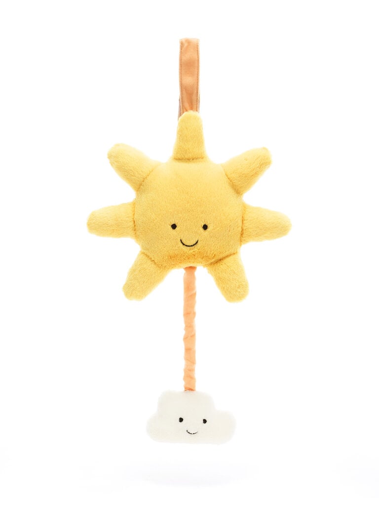Amuseable Sun Musical Pull Toy by Jellycat