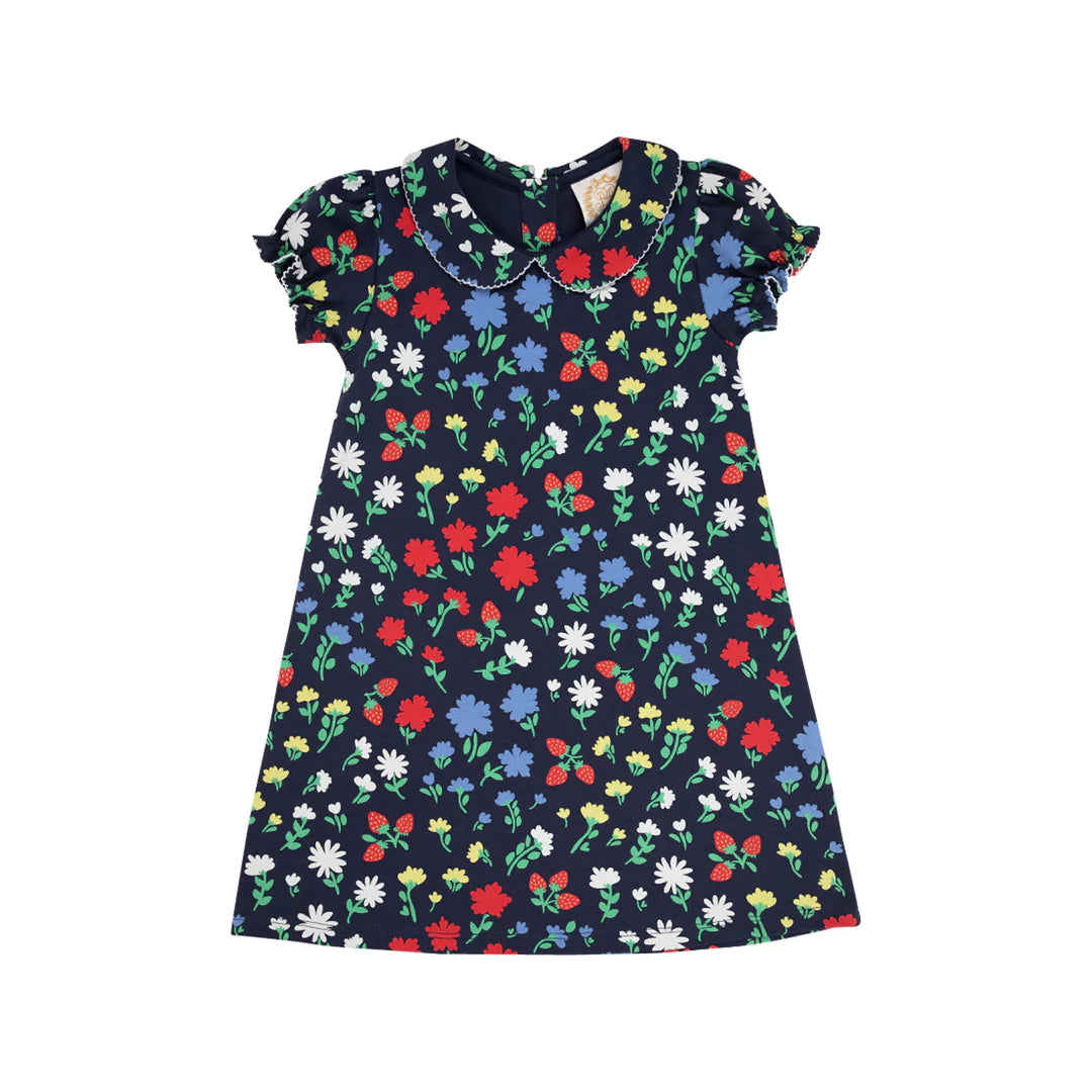 Beaufort Bonnet Berry Vintage Blooms Maude’s Peter Pan Collar Dress
