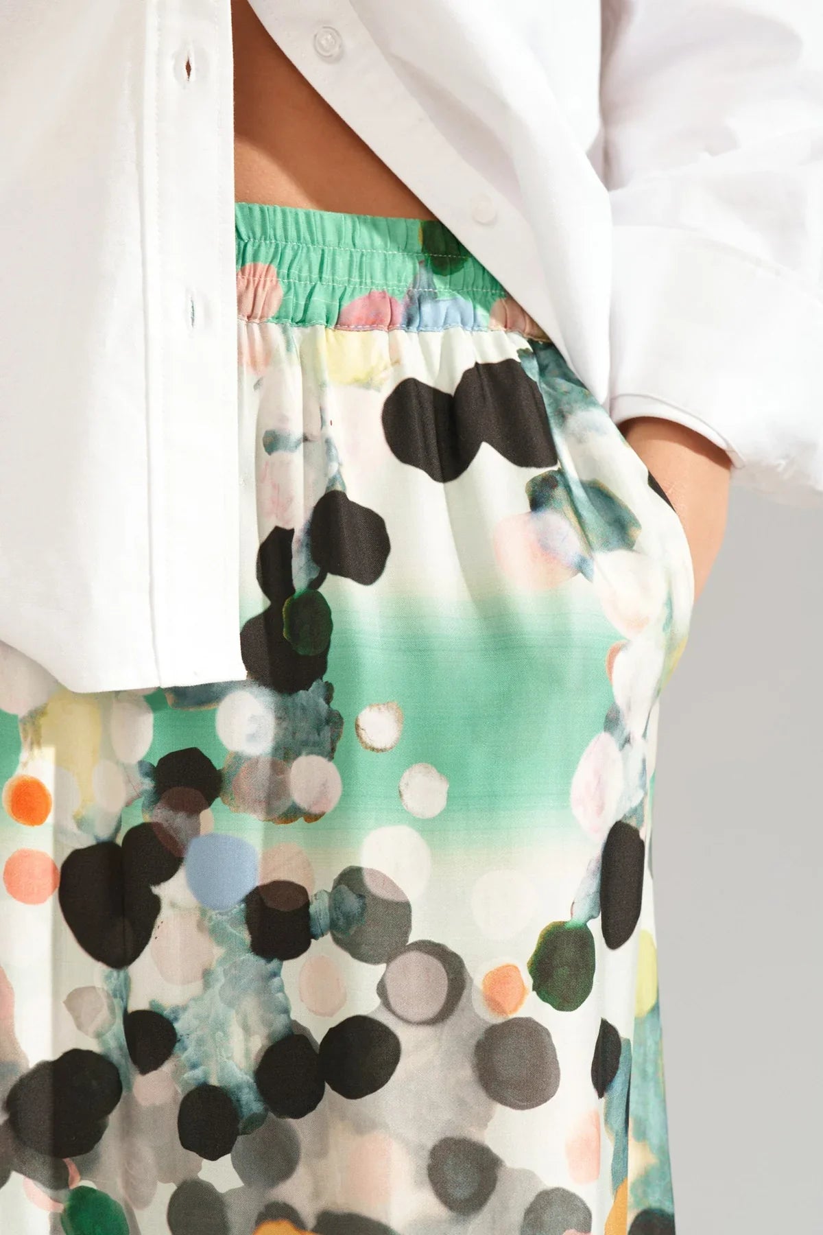 NUNORI SKIRT - Absinthe Green