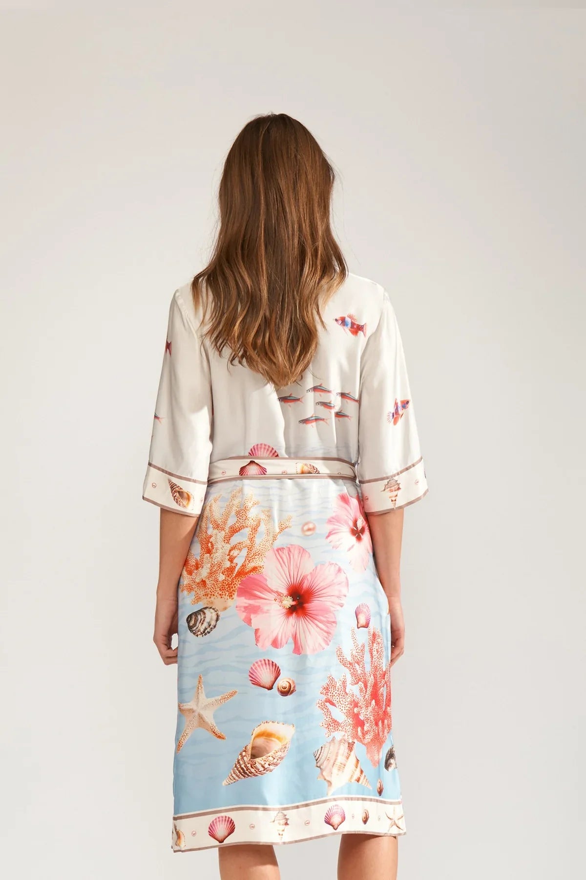 NUOCEANA SHIRT DRESS - Skyway