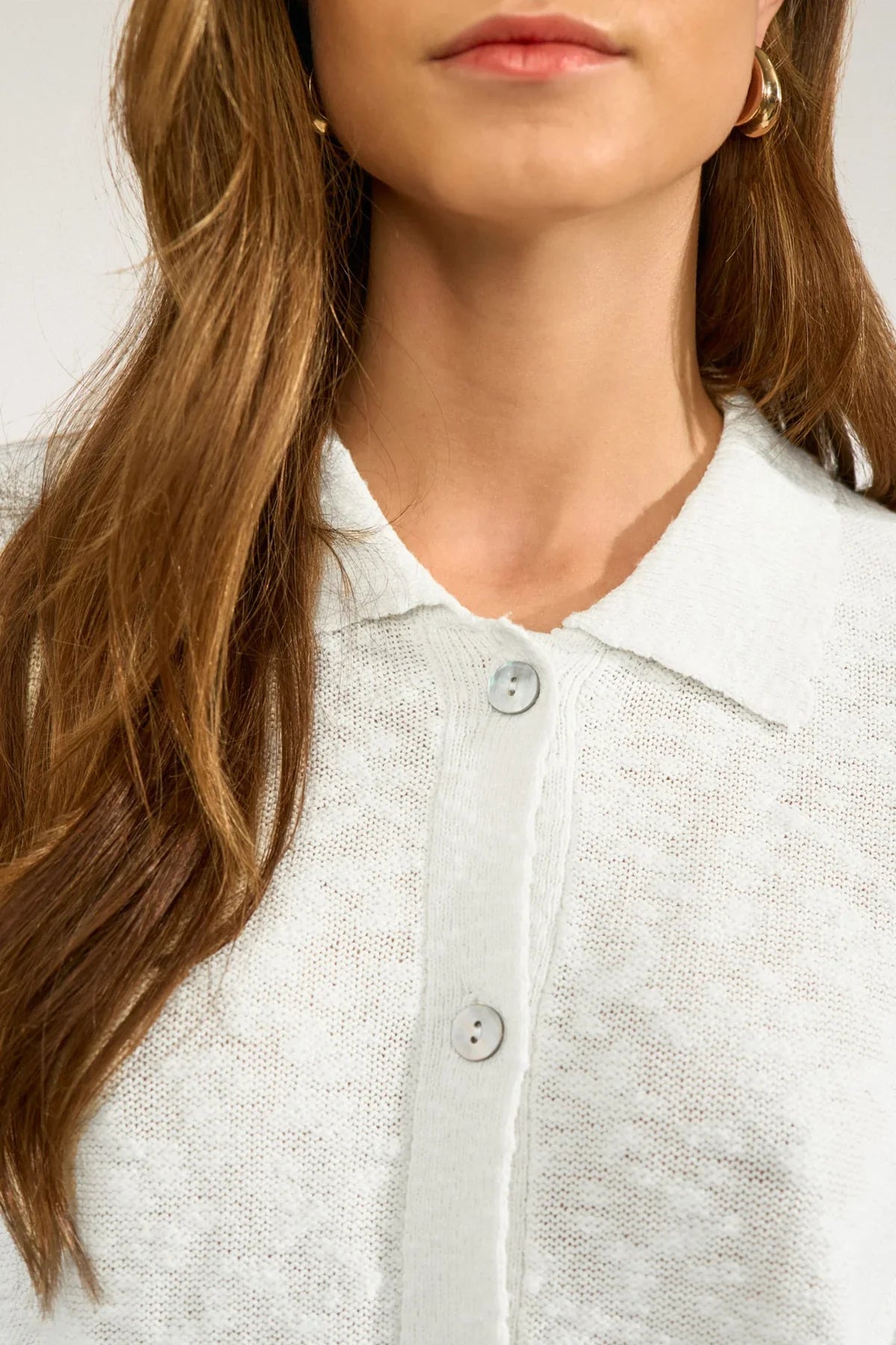 NUSEANNA CARDIGAN - Cloud Dancer