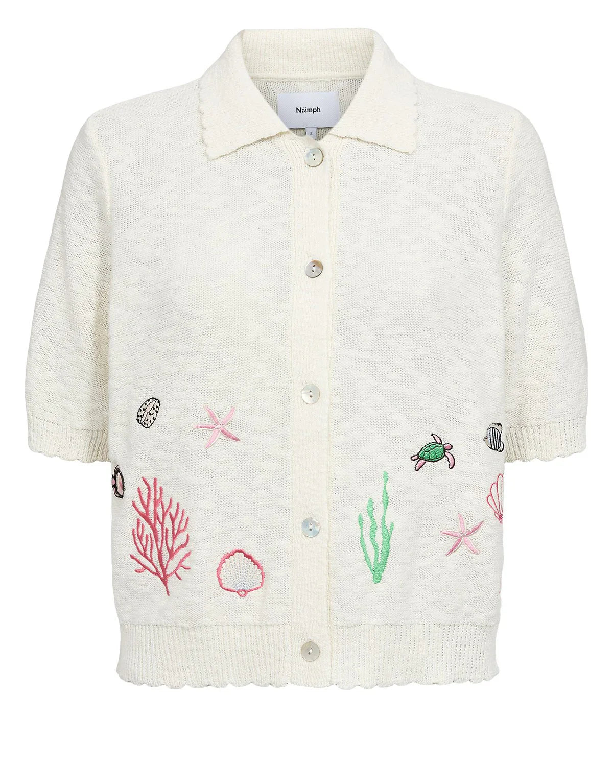 NUSEANNA CARDIGAN - Cloud Dancer