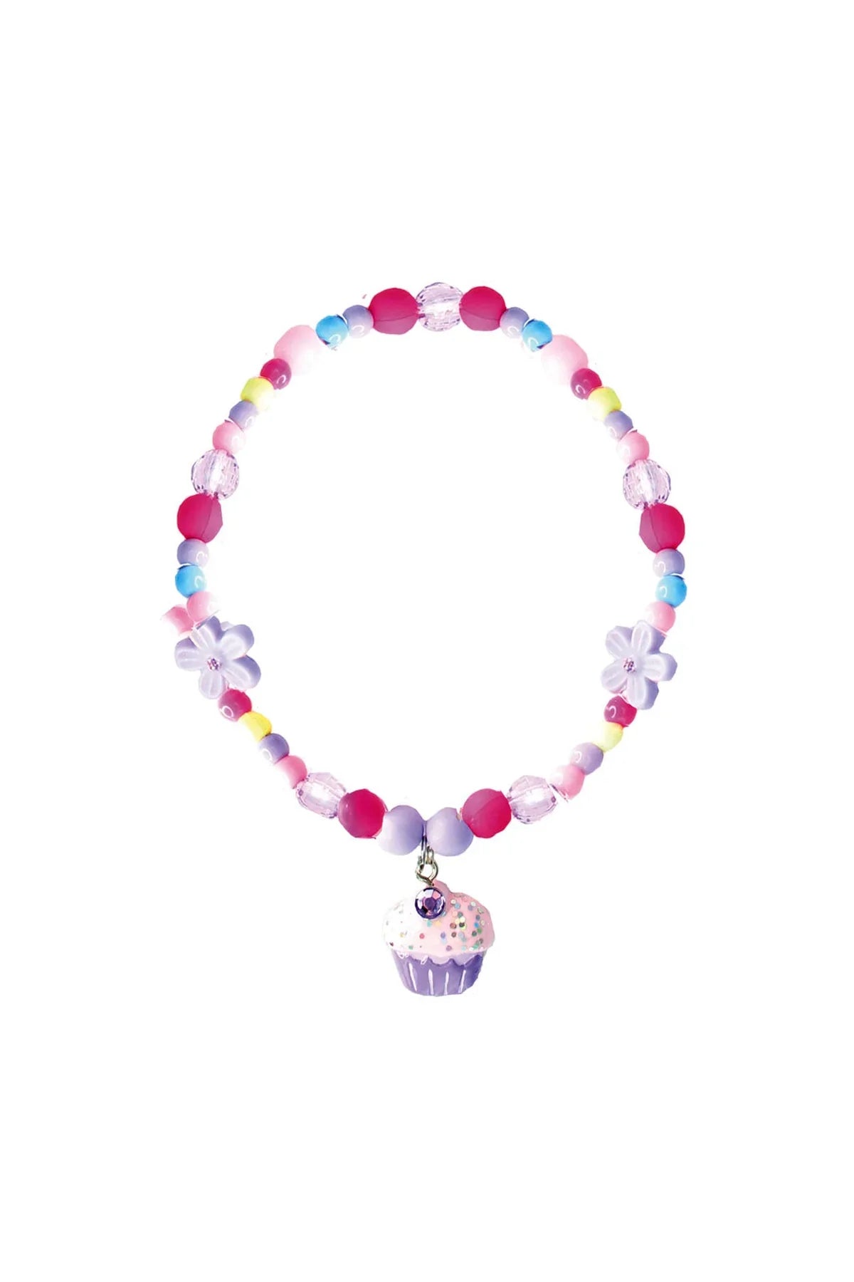 Cutie Cupcake Bracelet-Purple