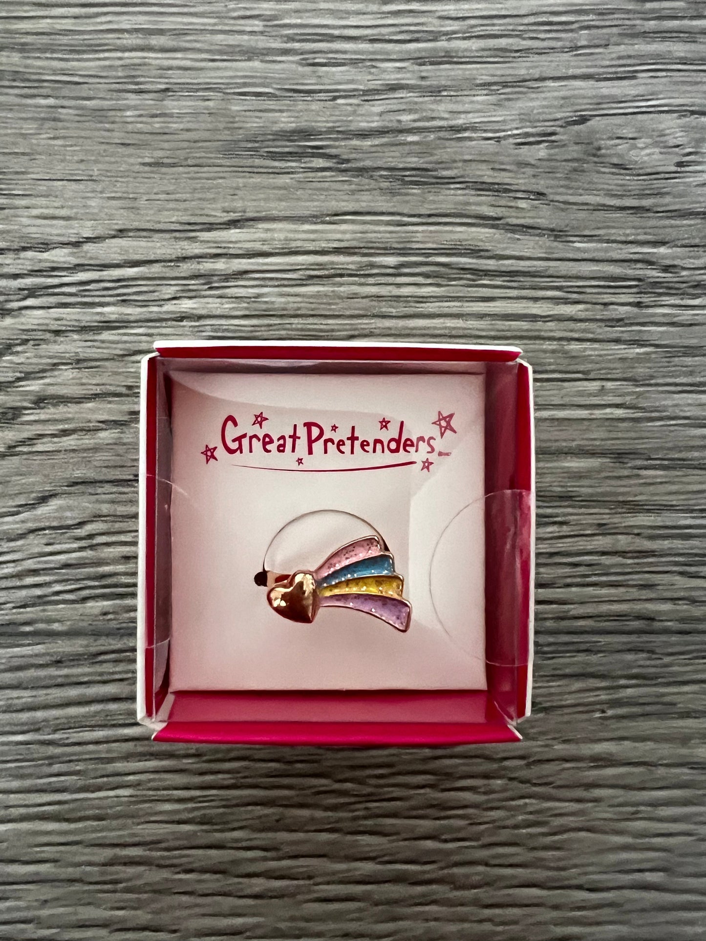 Rainbow Heart Ring