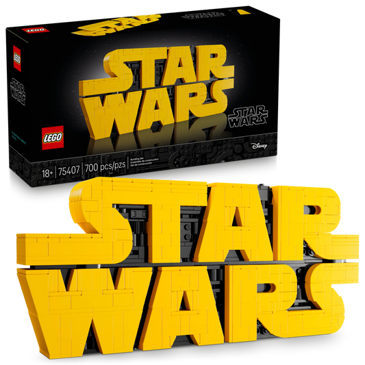 LEGO Brick-Built Star Wars Logo 75407 | Star Wars