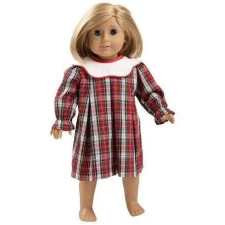 Beaufort Bonnet Sea Pines Plaid Frenchy Frock Dolly Dress