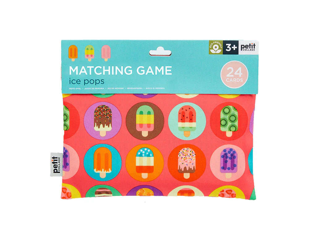 Ice Pops memory Match Game