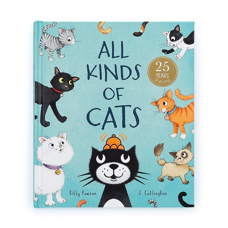 All Kinds of Cats Hardcover Book by Jellycat