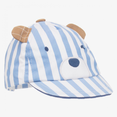 Blue Stripe Bear baseball cap by Mayoral