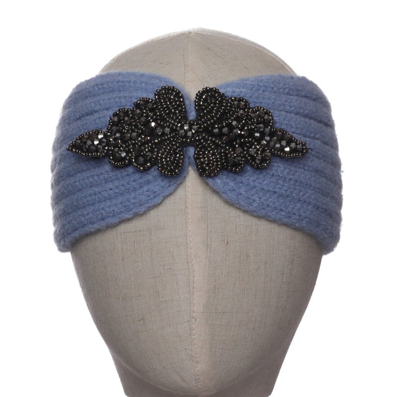 Beaded Knitted Headband