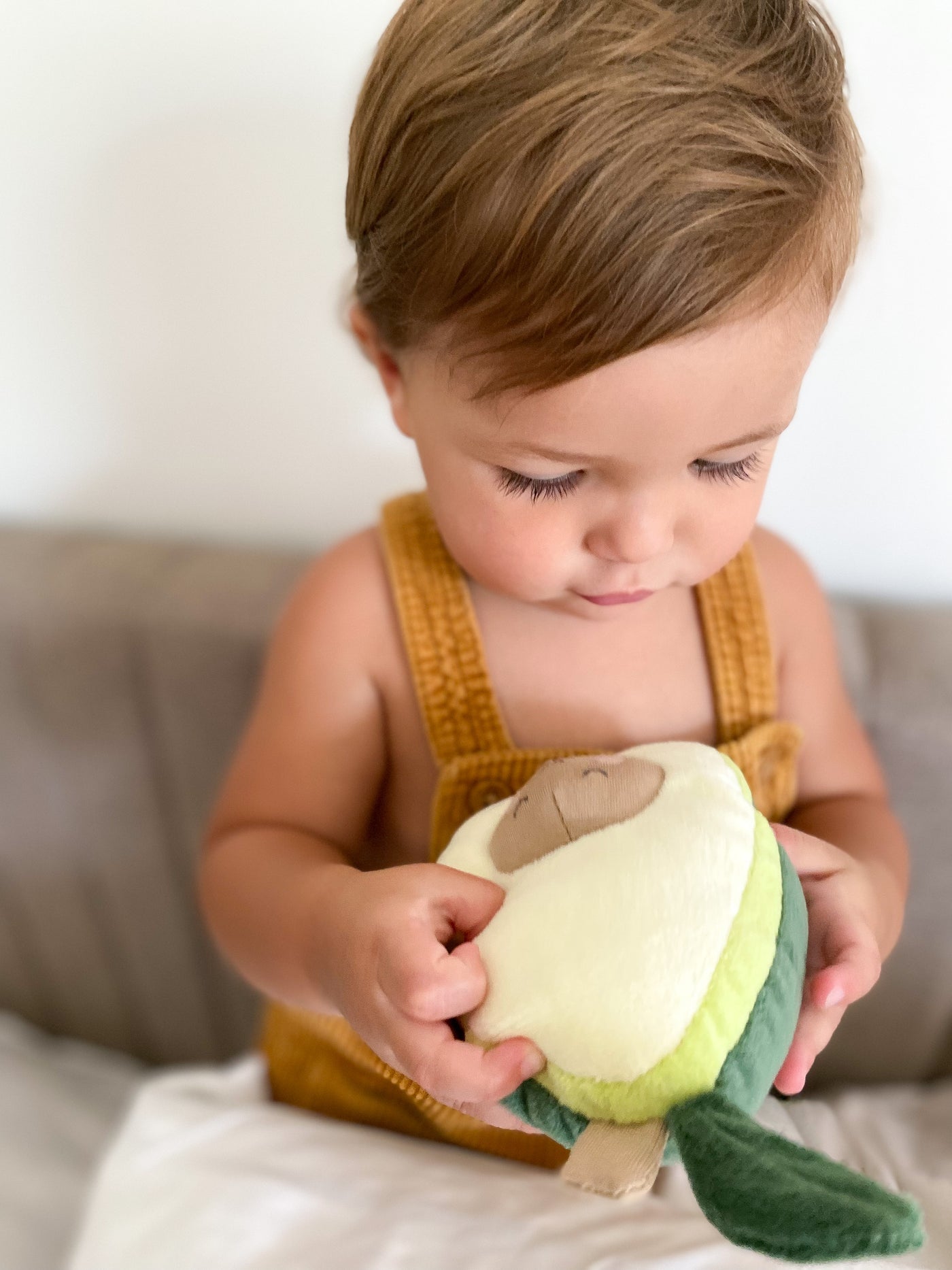 Avie Avocado Chime Toy by Mon Ami