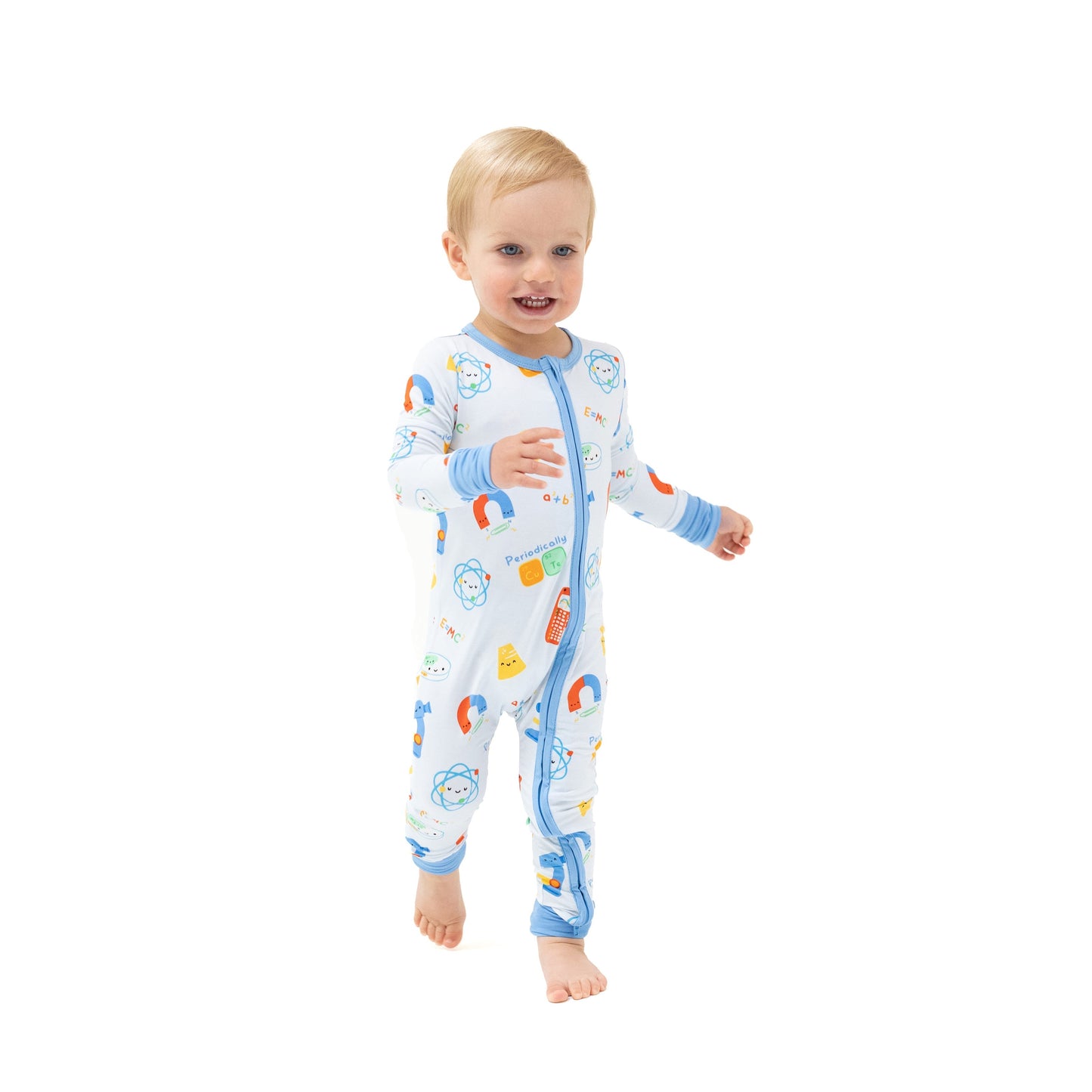 Future Scientist - 2 Way Zipper Romper by Angel Dear