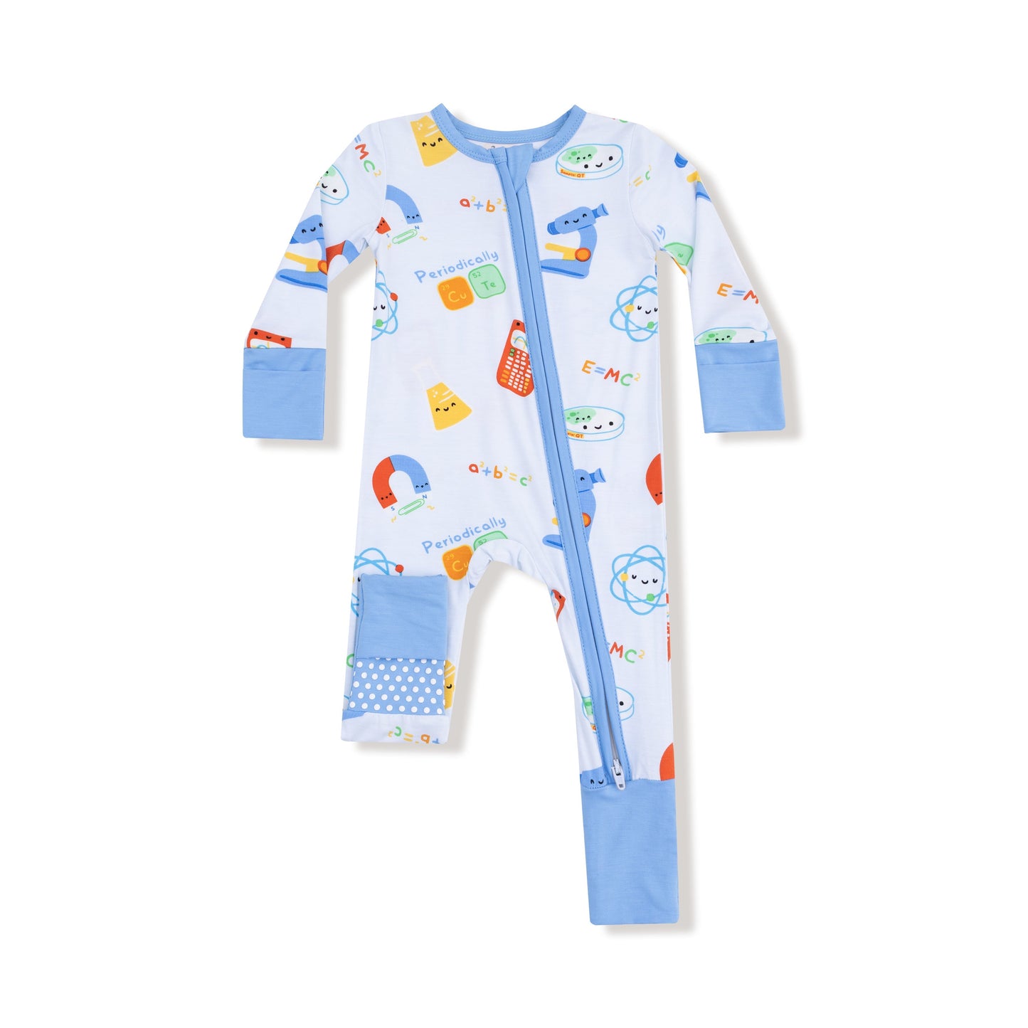 Future Scientist - 2 Way Zipper Romper by Angel Dear