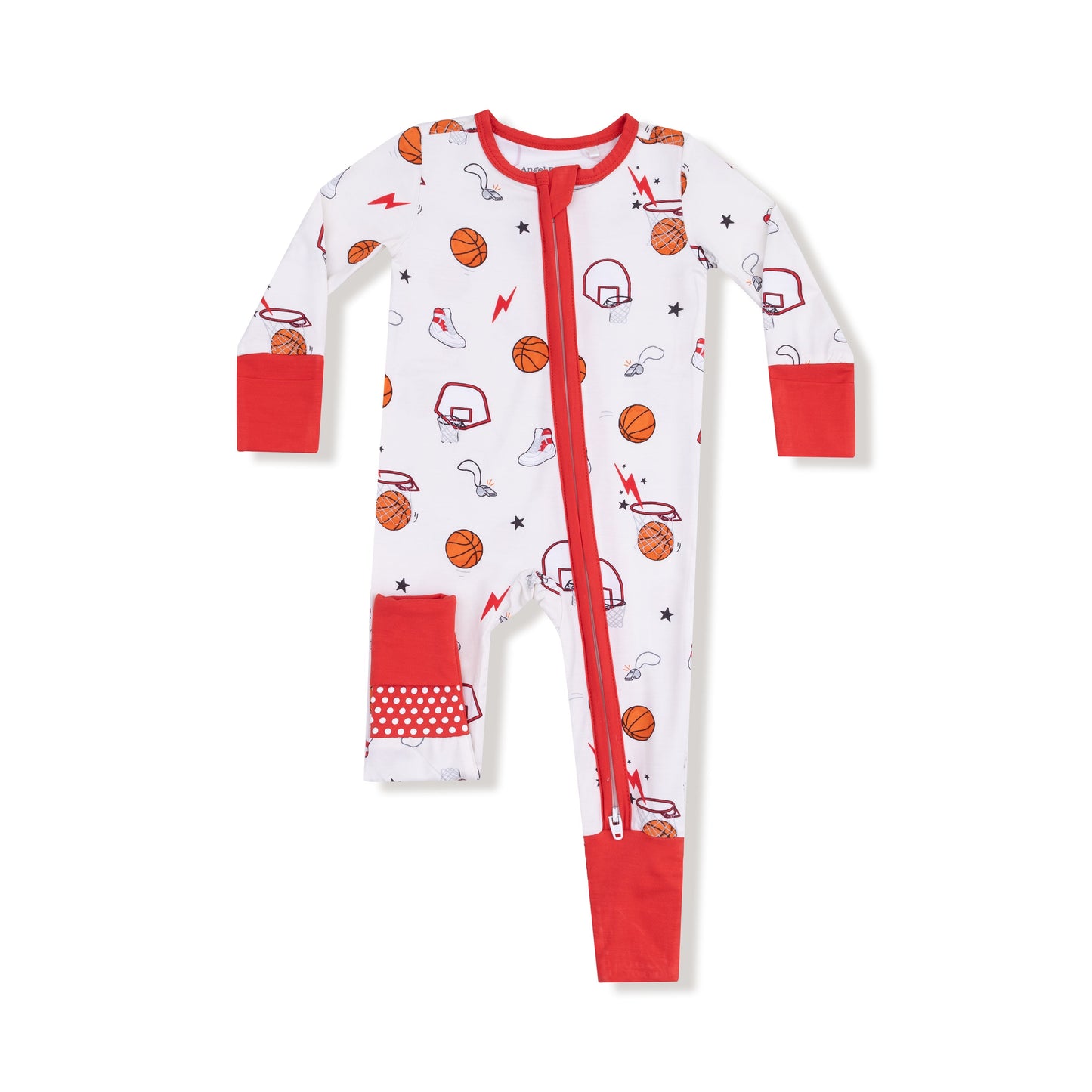 Basketball Uni 2 Way zipper Romper by Angel Dear