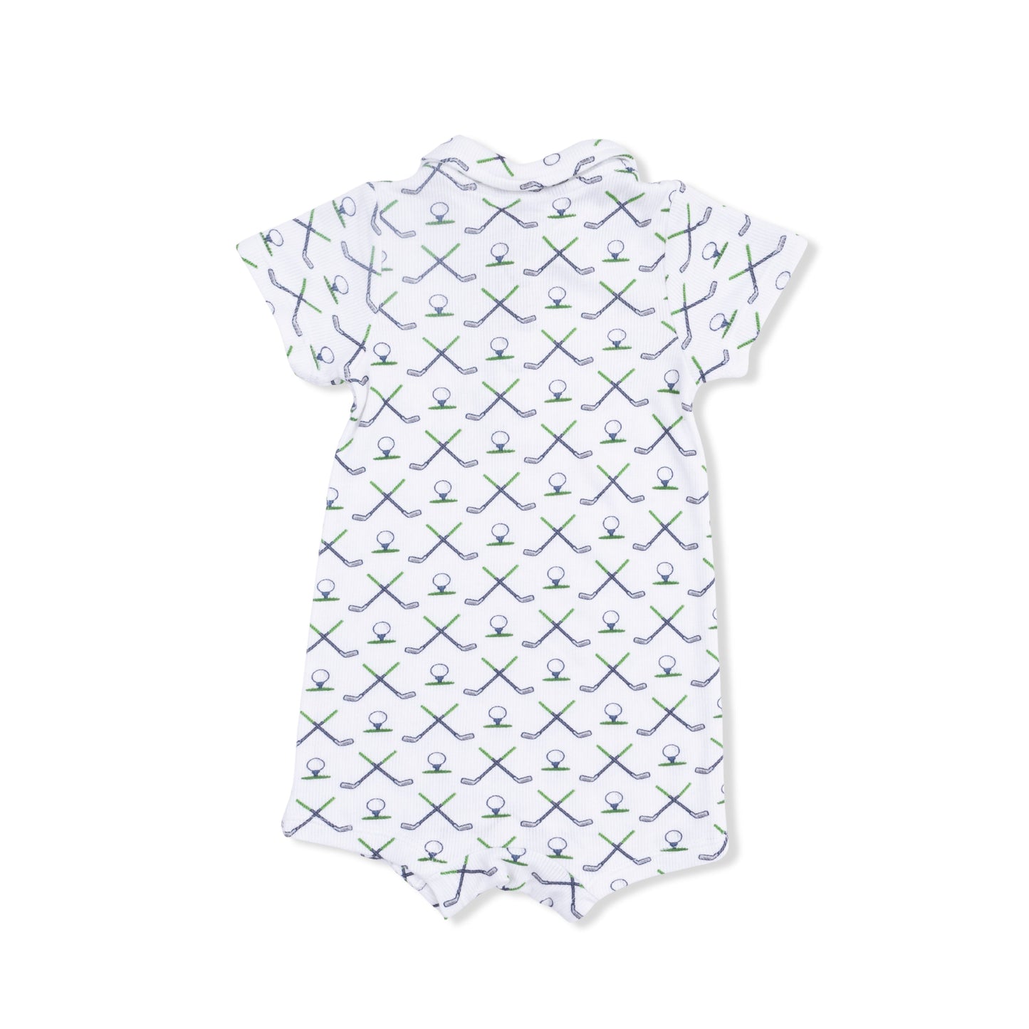 Angel Dear Simple Golf Polo Shortie - Baby Boy Outfit