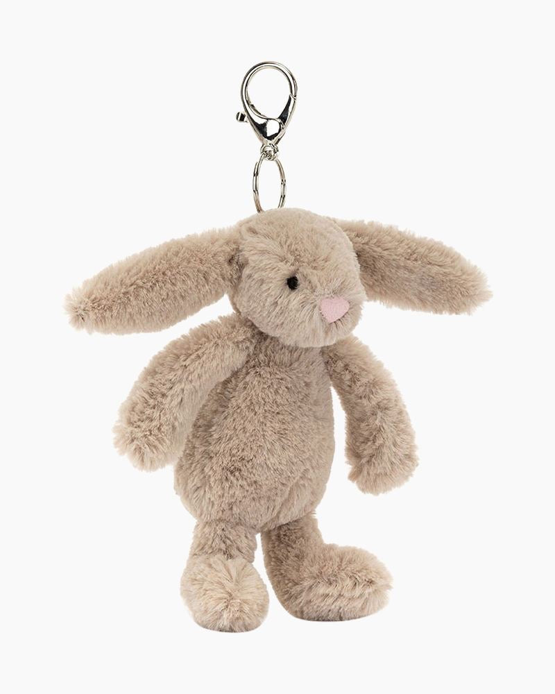 Bashful Beige Bunny Bag Charm by Jellycat