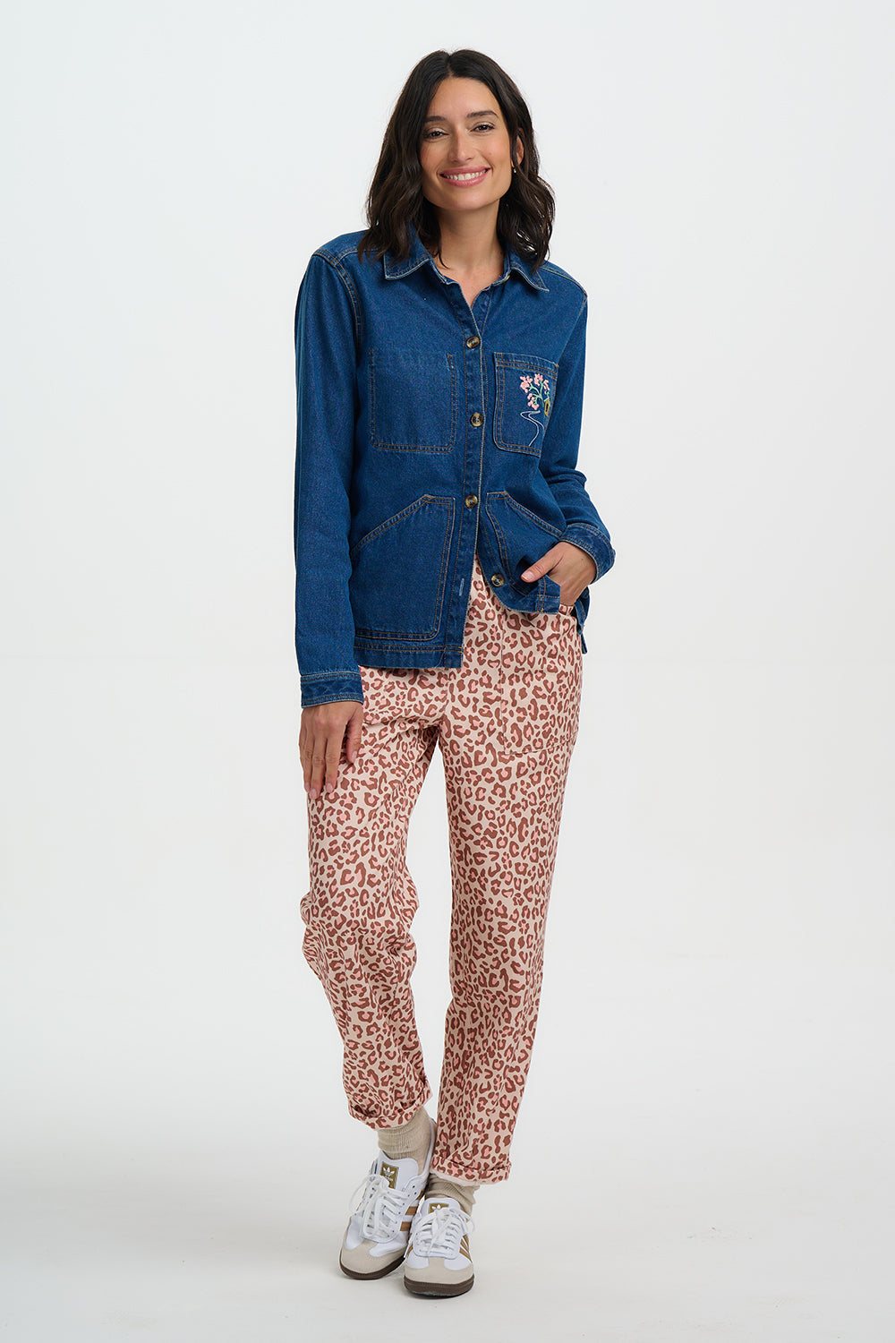 Dita Denim Jacket - Deep Indigo Denim