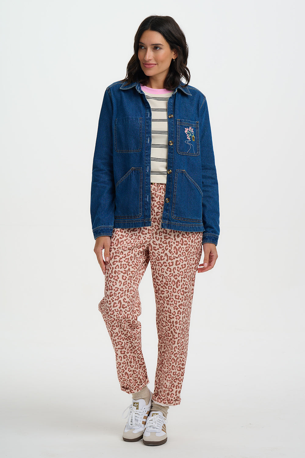 Dita Denim Jacket - Deep Indigo Denim
