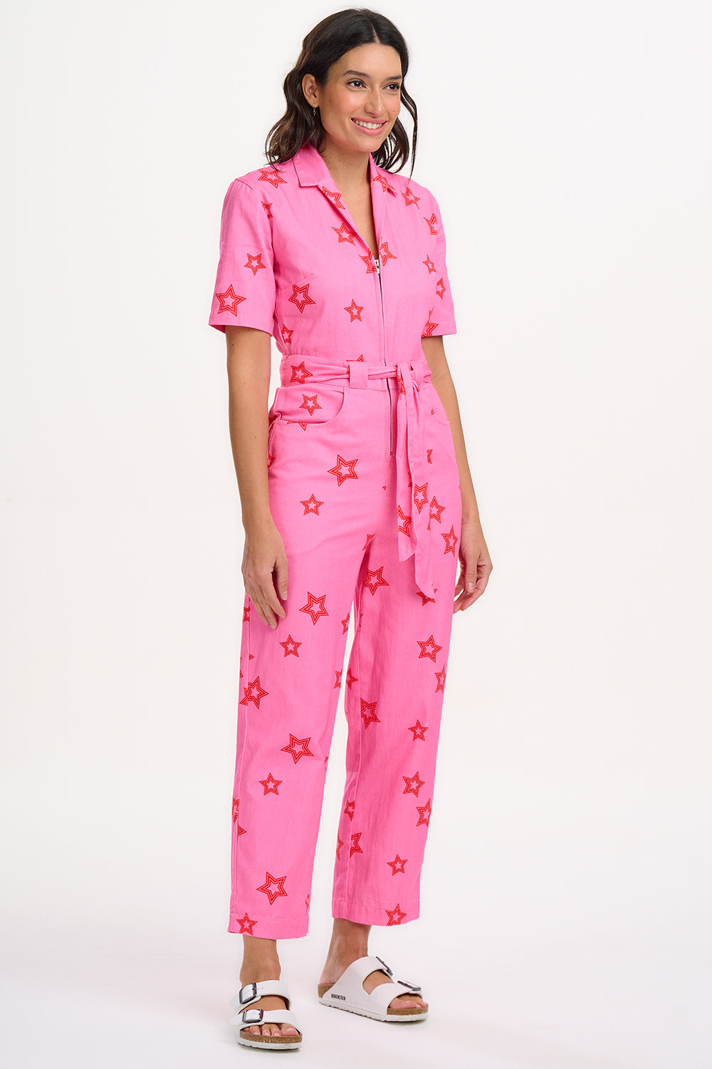 Meredith Boilersuit - Pink, Triple Star