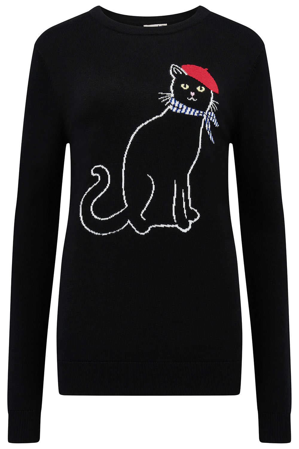 Rita Jumper - Black, French Kitty