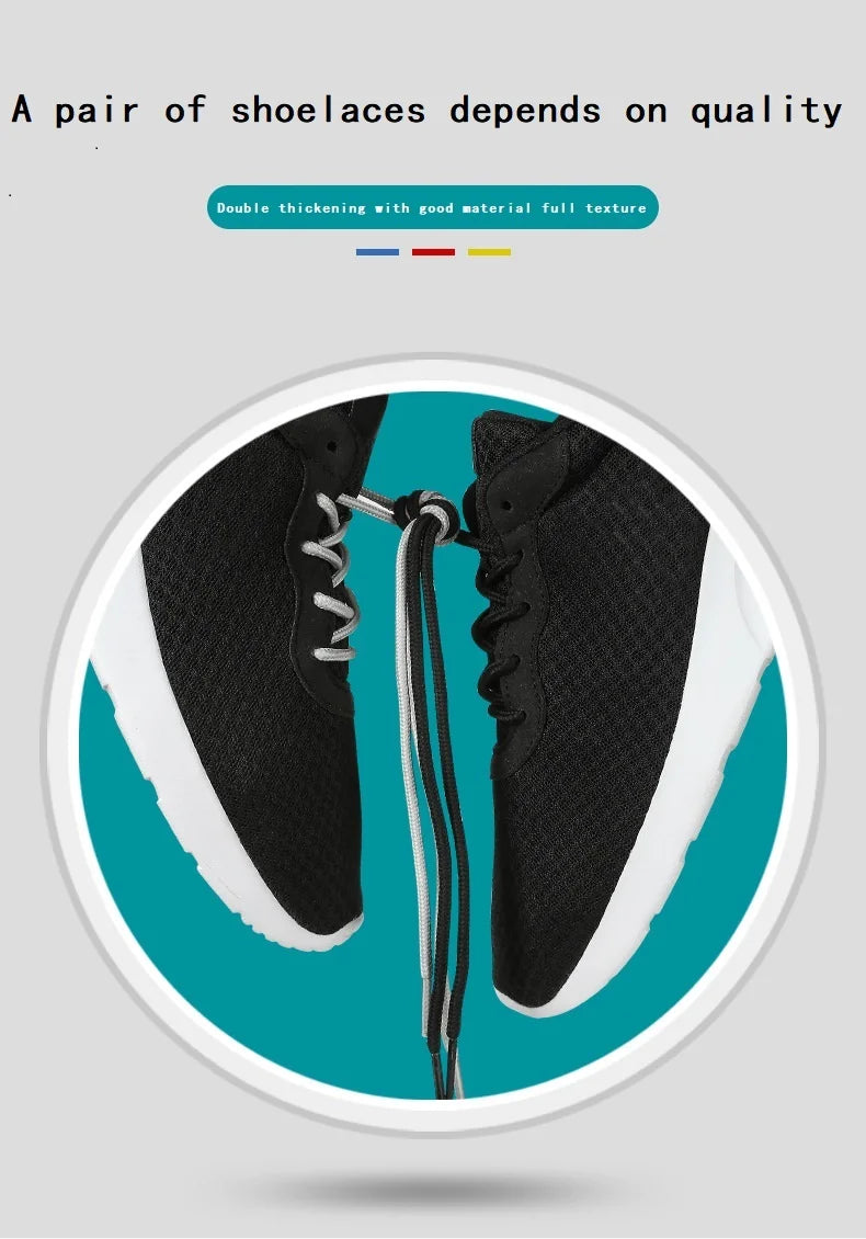 Unisex Round Shoelaces Colorful Hiking Sneakers Shoelace Black Shoe Laces Fits All Shoes Fashion Sport Boots Lacets Shoestrings