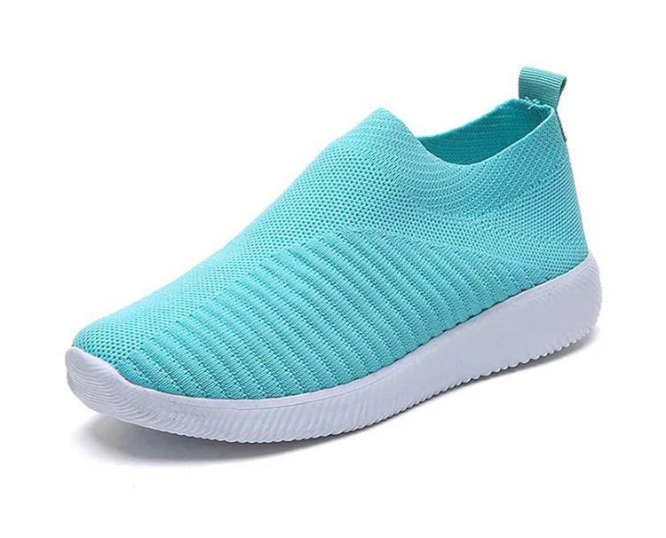 Women's Sneaker Slip On Women Sneakers Breather White Shoes Women Casual Sneaker Sports Shoes Comfortable Vulcanize Shoes Female