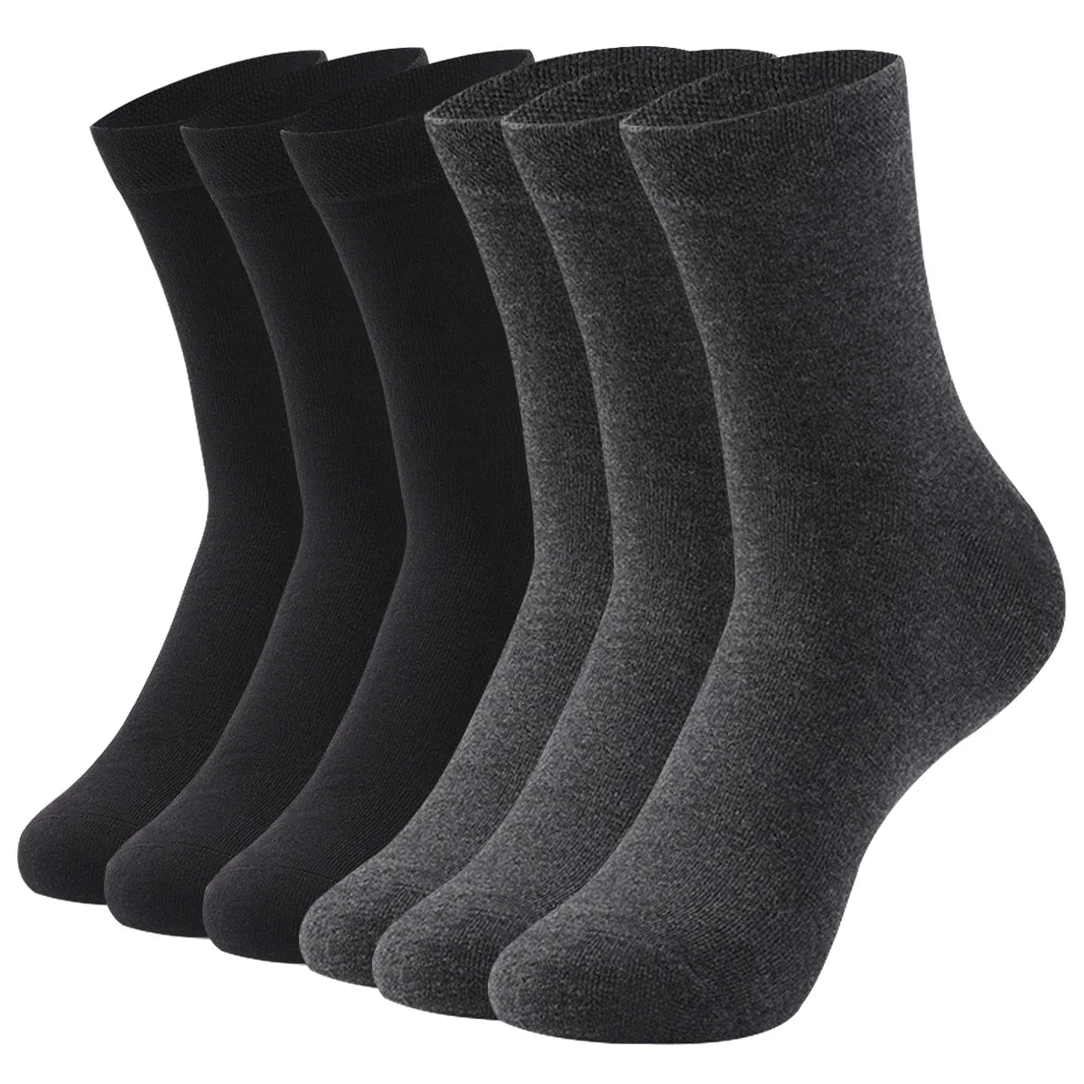6 Pairs Men Women Cotton Socks Pure Color High Quality Soft Breathable White Black Business Summer Casual Men socks Large Size