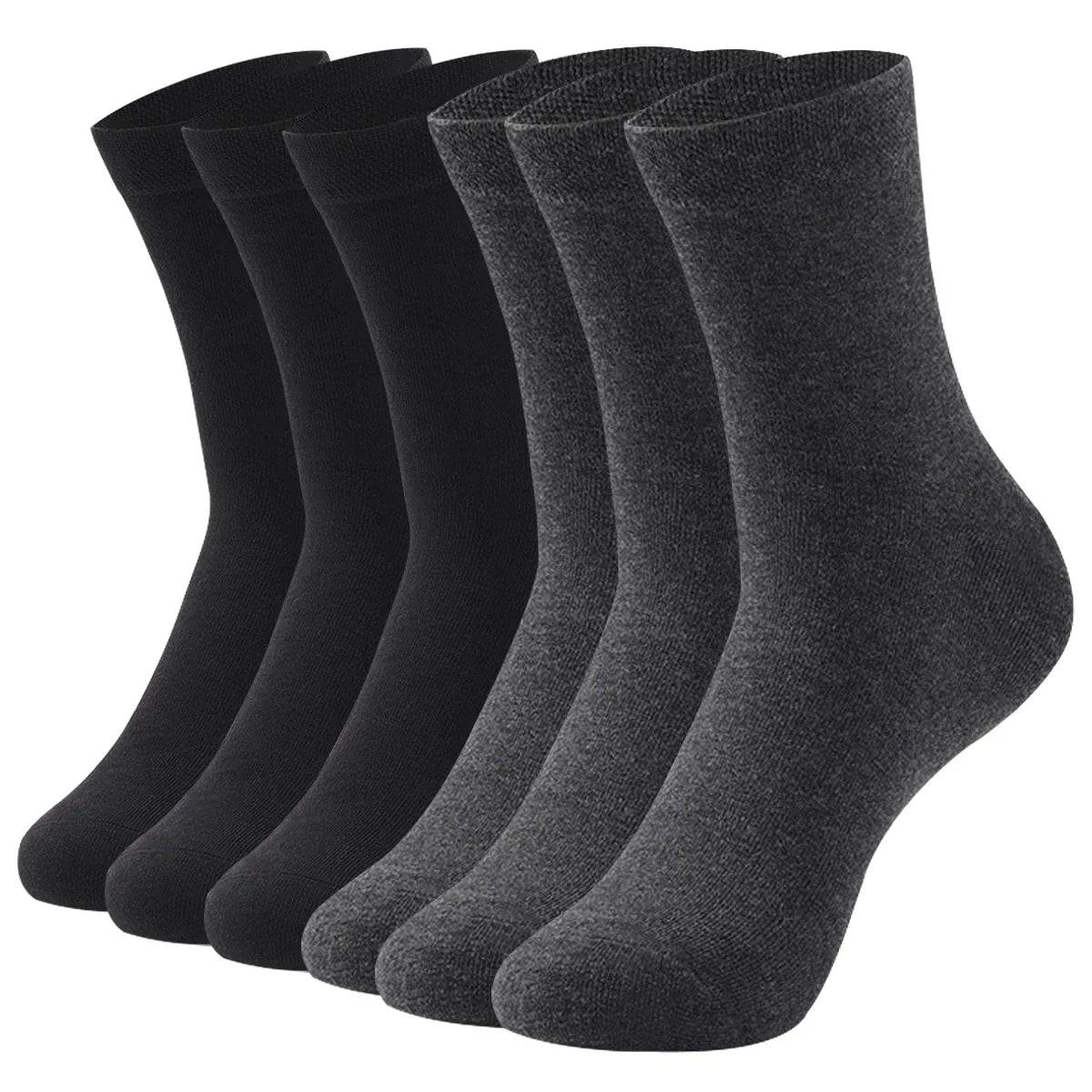 6 Pairs Men Women Cotton Socks Pure Color High Quality Soft Breathable White Black Business Summer Casual Men socks Large Size