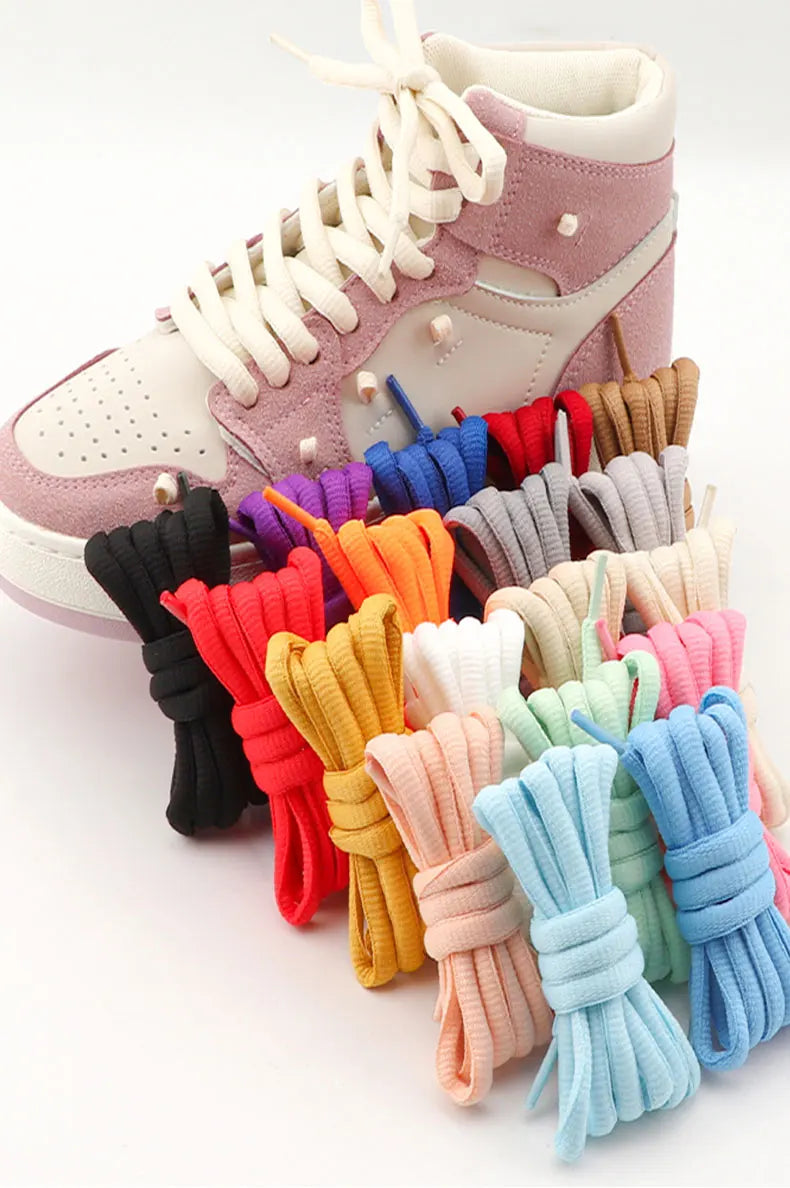 Boot Strings for Sport Running Oval Shoe Laces Half Round Shoelaces for Athletic Running Sneakers Shoes Shoelace 140/160/180CM