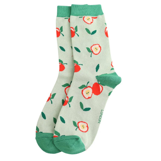 Apple Bamboo Socks Green