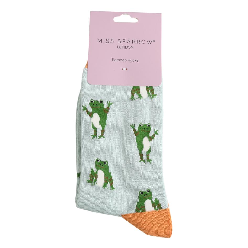Happy Frogs Bamboo Socks Duck Eggs