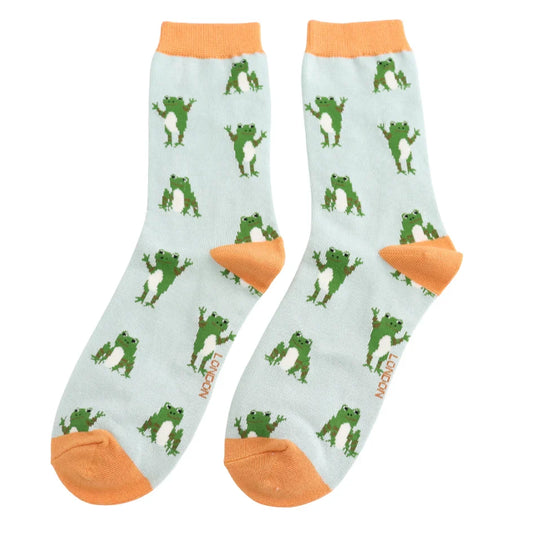 Happy Frogs Bamboo Socks Duck Eggs