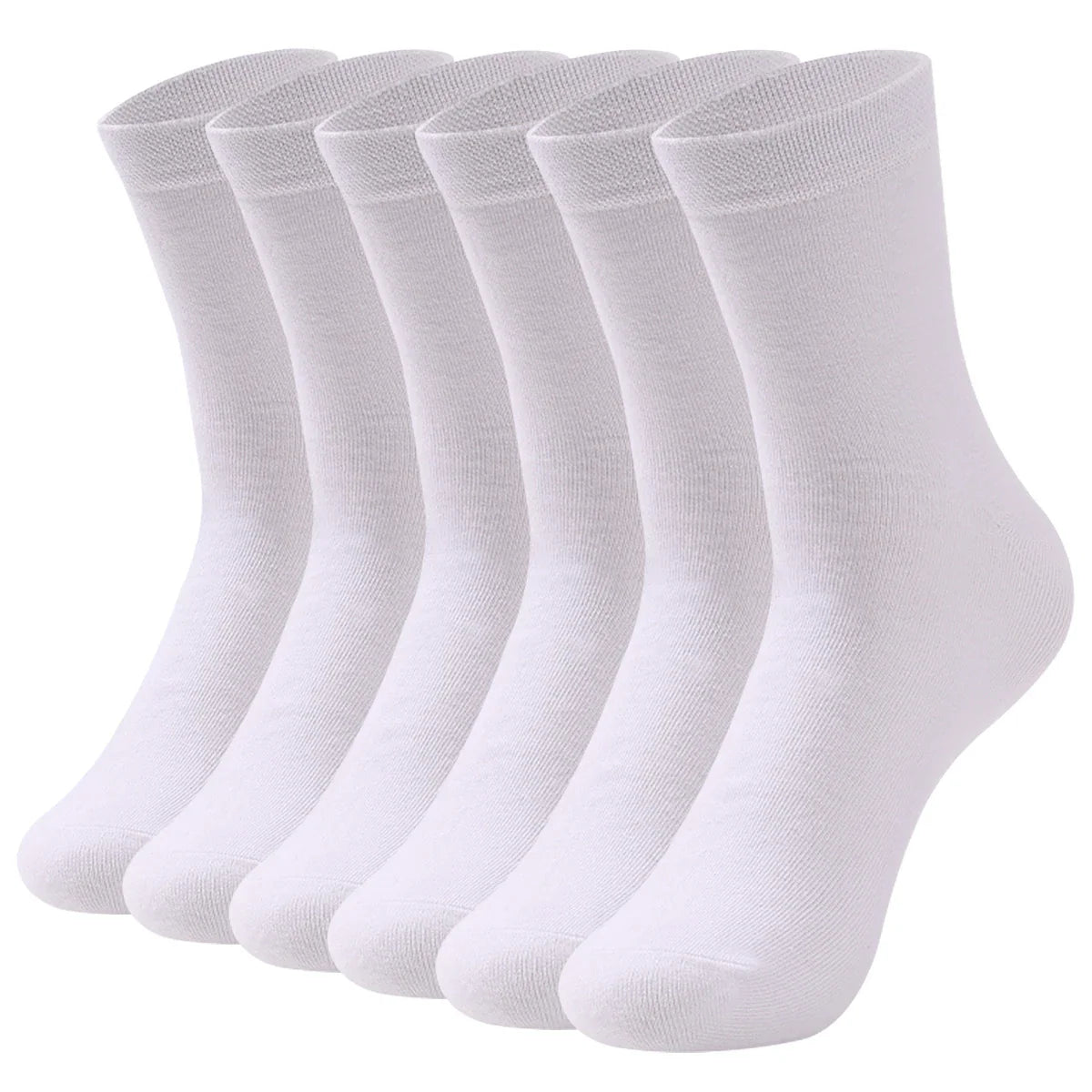 6 Pairs Men Women Cotton Socks Pure Color High Quality Soft Breathable White Black Business Summer Casual Men socks Large Size