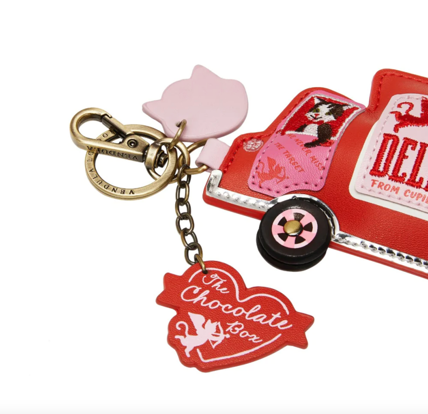 The Chocolate Box Key Bag Charm
