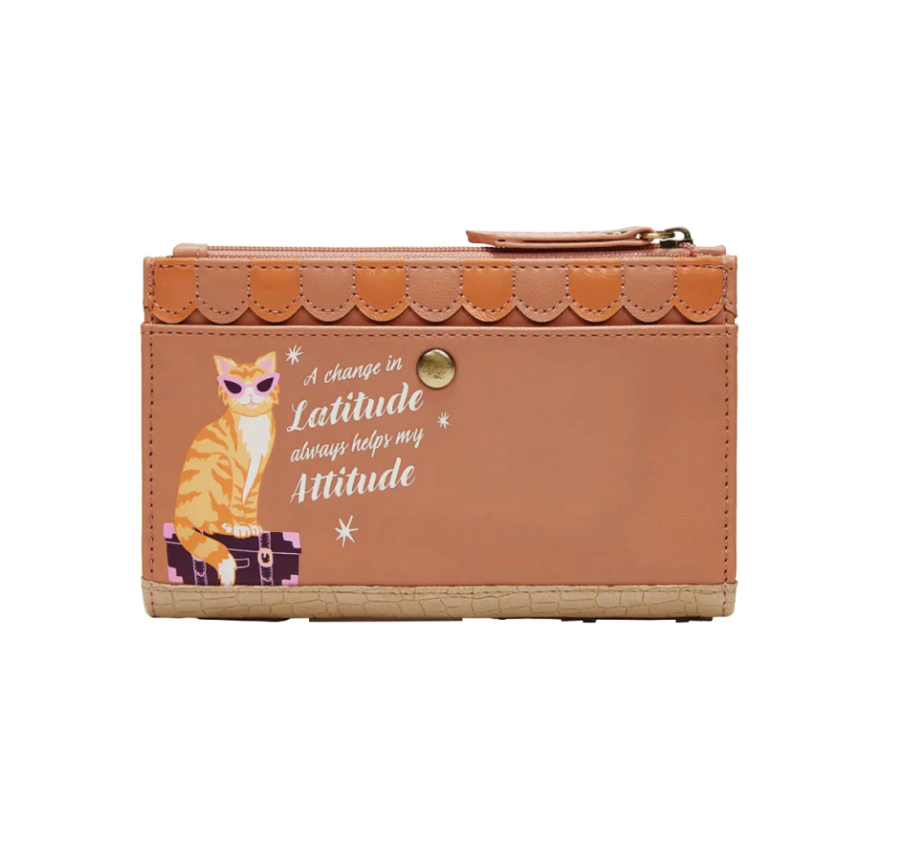 Vendula Voyage Compact Folding Wallet Purse