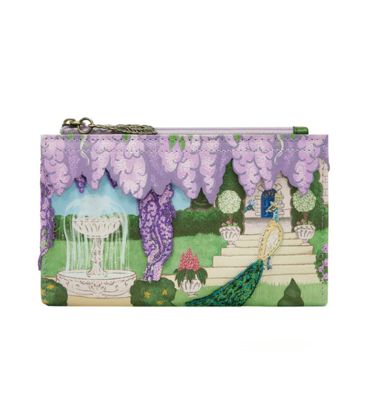Vendula Heritage - Regency Gardens Compact Folding Wallet Purse