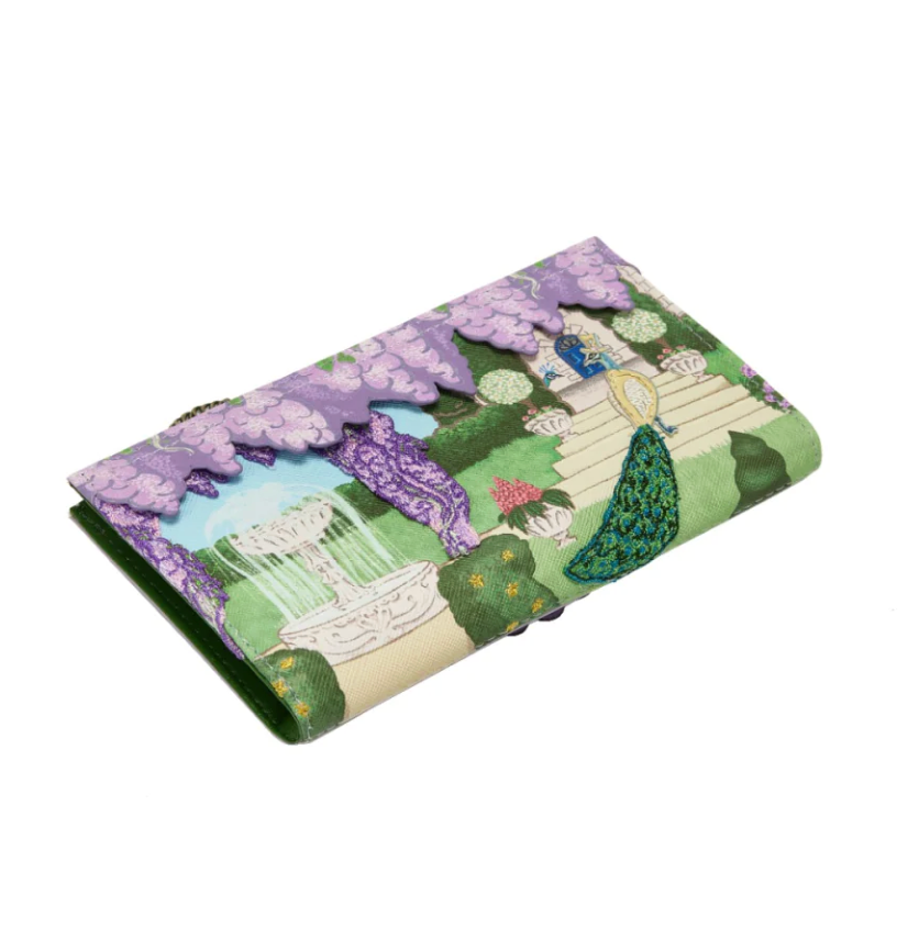 Vendula Heritage - Regency Gardens Compact Folding Wallet Purse
