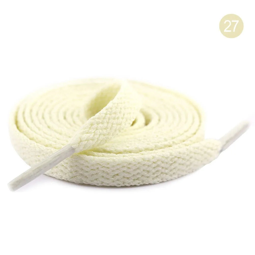 0.8/1/1.2/1.5/1.8M Colored Shoe Laces Sneaker Flat Shoelaces Hiking Boots Shoe Strings Colored Shoe Laces For Sneakers Laces New