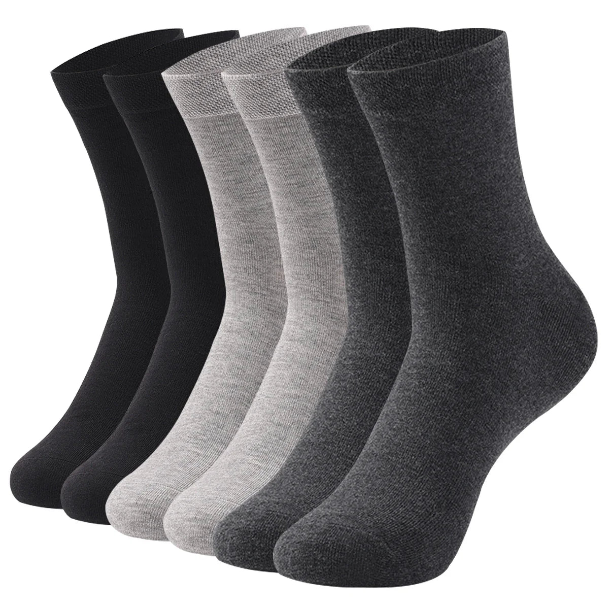 6 Pairs Men Women Cotton Socks Pure Color High Quality Soft Breathable White Black Business Summer Casual Men socks Large Size