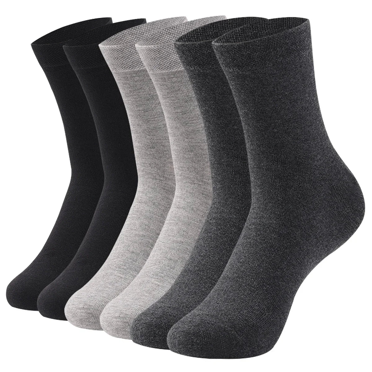 6 Pairs Men Women Cotton Socks Pure Color High Quality Soft Breathable White Black Business Summer Casual Men socks Large Size