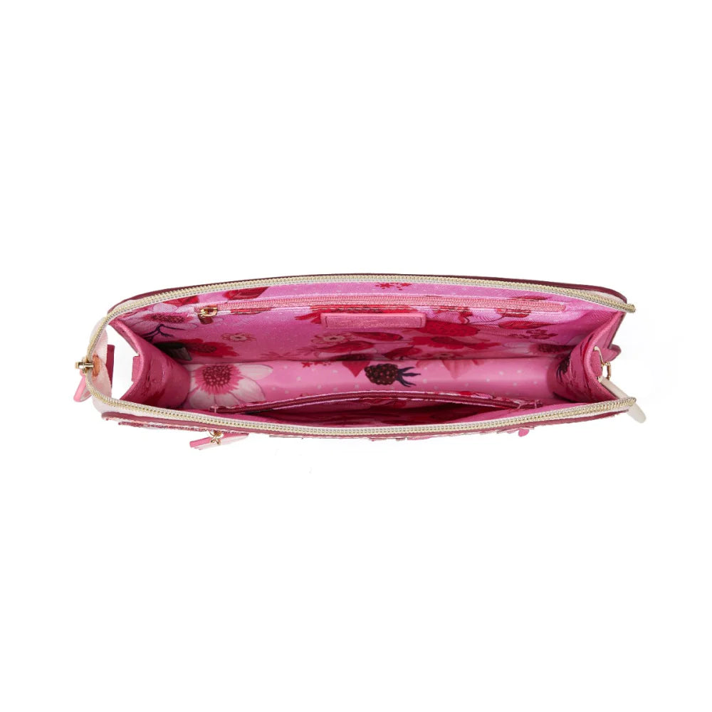 Perfectly Pink Afternoon Tea Bus - Pouch Bag
