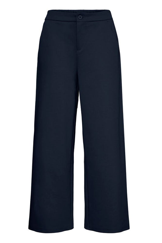 Frblazer Pants - Navy Wide Trouser