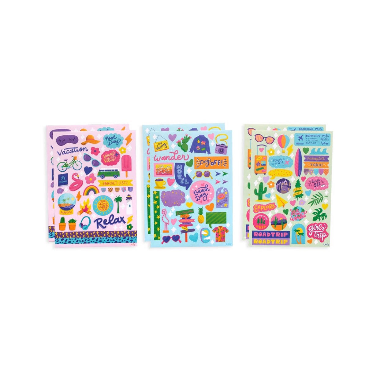 Sticker Stash-Wanderlust